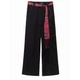 Жіночі махрові чорні смарт-штани Desigual L 19WWPW16/2000 (40) - зображення 2