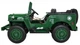 Samochód elektryczny dla dzieci Wojskowy Retro Strong 3-osobowy Zielony (5903864950076) - obraz 5
