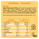 Протеиновый низкоуглеводный батончик FIZI Банан-арахис 45 г 10 шт (2514020312) - изображение 2