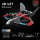 Радіокерований літак 4DRC V27 Red з камерою 1080P Wi-Fi, утримання висоти, 360 ° трюки, до 100 м, до 15 хвилин польоту - зображення 8