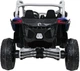 Samochód elektryczny dla dzieci Buggy Maverick Turbo RR 2-osobowy Niebiesko-szary (5903864960648) - obraz 4