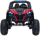 Samochód elektryczny dla dzieci Buggy UTV-MX 2000N 2-osobowy Czerwony (5903864942675) - obraz 2