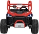 Samochód elektryczny dla dzieci Farmer Truck UTV Racing 2-osobowy Czerwony (5903864944075) - obraz 2