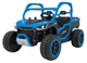 Samochód elektryczny dla dzieci Farmer Truck UTV Racing 2-osobowy Niebieski (5903864944068) - obraz 1