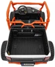 Samochód elektryczny dla dzieci Farmer Truck UTV Racing 2-osobowy Biało-pomarańczowy (5903864944082) - obraz 5