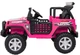 Samochód elektryczny dla dzieci Jeep Beast 1-osobowy Różowy (5903864960068) - obraz 3