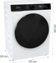 Прально-сушильна машина Gorenje WD2PA1X64ADAAW, білий (WD2PA1X64ADAAW) - изображение 7