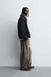 Куртка Zara Relaxed Fit чорний 6987/377/800 S - изображение 3