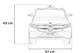 Samochód elektryczny dla dzieci Mercedes-Benz EQA 250 1-osobowy Biały (5903864983197) - obraz 6