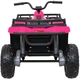 Samochód elektryczny dla dzieci Quad ATV Wolf 1-osobowy Różowy (5903864960358) - obraz 4