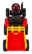 Traktor elektryczny dla dzieci Blow z przyczepą 1-osobowy Czerwony (5903864908152) - obraz 5
