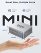 Потужний настільний зарядний пристрій Topzero 330W з 10 портами (6 Type-C + 4 USB-A) GaN Fast Charging - зображення 8