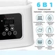 Підігрівач та стерилізатор для дитячих пляшечок DUO Smart Baby, з пультом дистанційного керування, білий (4013266) - зображення 4