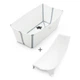 Набір Stokke Flexi Bath: ванночка складна та адаптер, Білий - зображення 5