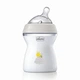 Пляшечка пластик Chicco Natural Feeling NEW, 250 мл, 2м+, Сірий - зображення 1