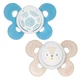 Пустышка Chicco Physio Comfort, силикон, 6-16 мес., 2 шт., Голубой - изображение 2
