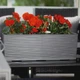 Горшок пластмассовый BEGONIA DLUTO с вкладом графитовый 56 см. (80101) - изображение 2