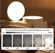 Акумуляторний Led світильник-нічник Body induction lamp з датчиком руху та освітленості, білий теплий з перемикачем - зображення 6