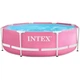 Бассейн каркасный Intex 244х76 см розовый, объем 2843 л, круглый садовый бассейн для детей и семьи от 6 лет - изображение 7
