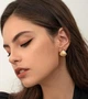 Женские сережки "Морские ракушки" 1.8см jewelry Золотистые - изображение 4