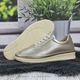 Мокасины женские Fashion бежевые мягкая кожа перфорированные 38р (24,5 см) 8354 - изображение 5
