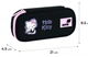 Пенал шкільний Kite Hello Kitty 21x8.5x4.5 см Чорний (HK26-662-1) - зображення 2