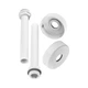 Комплект подовжувачів Koer KF.SET.06-15M WHITE d15x1/2M білий (KR5848) - зображення 2
