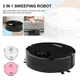 Робот Пылесос Робот 3 в 1 умный робот-уборщик для дома SWEEPING ROBOT 521-2345 Черный - изображение 2