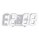Часы электронные LED LY 1089 настольные настенные будильник дата температура USB 5В CR2032 белая подсветка 225x83x27 мм - изображение 4