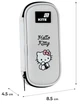 Пенал шкільний Kite Hello Kitty 21x8.5x4.5 см Сірий (HK26-662-3) - зображення 2
