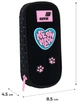 Пенал шкільний Kite Pretty Kitty 21x8.5x4.5 см Чорний (K26-662-1) - зображення 2