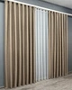 Комплект штор VR-Textil TWEED_V 100х270 2шт и Тюль 400х270 1912ш-1153т Капучино с белым 71-143/2 - изображение 3