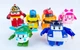 Набор трансформеров Robocar Poli — 6 героев Робокар Поли, машинки-роботы LB-105 - изображение 3