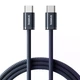 Кабель Type-C на Type-C Baseus Dynamic 4 Series Fast Charging Data Cable (1m, 100W, 5A, 480 Mbps). Dark Blue - зображення 3