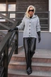 Кожаные брюки 3076 ТМ Triko Bakh 52 черный (3076_black) - изображение 3