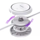 USB кабель-рулетка Type-C до Type-C Baseus Free2Draw Mini Retractable Charging Cable (1m, 100W). White - зображення 4