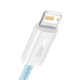 USB-кабель для iPhone з роз'ємом Lightning BASEUS Dynamic Series Fast Charging Data Cable (1m, 2,4A). Blue - зображення 2