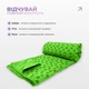 Спортивний рушник для йоги Wealis Yoga Mat Towel из микрофибры (Зеленое) - изображение 6