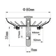 Сітка-клапан для мийки IwConcept PSS5 D80 304 Steel - зображення 7