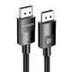 Кабель UGREEN DP114 DP 1.4 Male to Male Plastic Case Braided Cable 2m (UGR-80392) (UGR-80392) - изображение 1