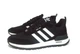 Чоловічі кросівки Adidas замш текстиль чорні з білим 41 - изображение 5