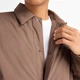 Чоловіча коричнева куртка New Balance Coaches Jacket 54 (XXL) (MJ43504DUO) - зображення 5