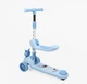 Самокат трехколесный с сидением Skyper KR-8/06 колеса PU со светом и музыкой. Blue (189261) - изображение 3