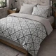 Комплект постільної білизни Бязь Loft Geometry 155х215 см Сірий - зображення 1