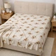 Простирадло без резинки Бязь Sepia Garden 180*220 см Бежевий - зображення 1