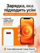 Комплект быстрой зарядки USB Type C сетевое зарядное устройство 45W адаптер и кабель 1м быстрая зарядка для телефонов Xiaomi White - изображение 3