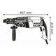 Перфоратор Bosch GBH2-26DFR (0.611.254.768) BOSCH 0.611.254.768 989740 - зображення 3