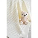 Плед Прованс Soft косы Молочный 140x180 см (11768) Прованс 11768 922845 - изображение 1