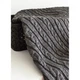 Плед Прованс Soft косы Графит 140x180 см (12251) Прованс 12251 922833 - изображение 1