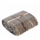 Плед Ardesto Leonardo Alpina 100% шерсть серый 140x200 см (ART0703LM) Ardesto ART0703LM 906139 - изображение 5